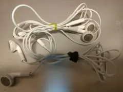 Apple Earphones有線旧タイプ　3.5mmジャック　2個セット