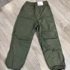 UNIQLO ウォームイージーパンツ 150 オリーブ