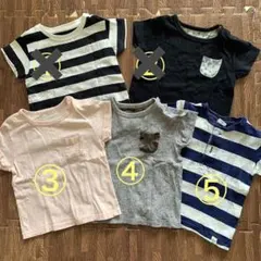 UNIQLO babyGAP 半袖 Tシャツ 3点セット