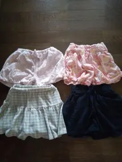 ❤️女の子 ショートパンツ 3点セットとスカパン evercloset１点✨