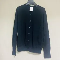新品　UNIQLO ユニクロ　UVカットスーピマコットンクルーネックカーディガン