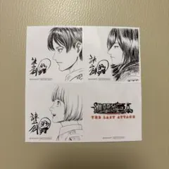 進撃の巨人 入場特典 復活上映 第3弾 特製ステッカー