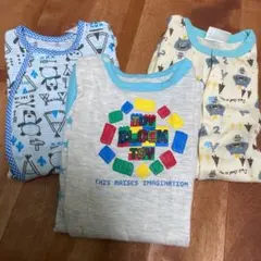 SALE☆ロンパース3枚セット、50〜70サイズ
