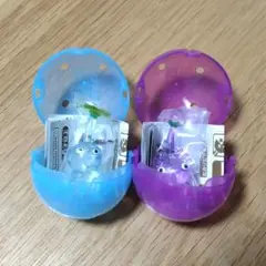 【即日発送】　ピクミン　めじるしアクセサリー2 カプセルトイ　セット　氷　紫