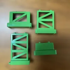 プラレール トミカと遊ぼう！くるぞわたるぞ！カンカン踏切セットのパーツ