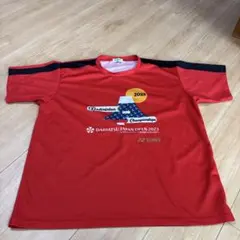 YONEX バドミントンシャツ XO レッド 2023