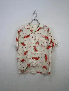 美品☆》powder パウダー 柄シャツ 和柄 童柄 アロハ 下迫秀樹 - メルカリ