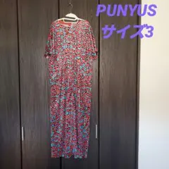 PUNYUS　サイズ3 レオパード柄オールインワンロンパースのサムネイル