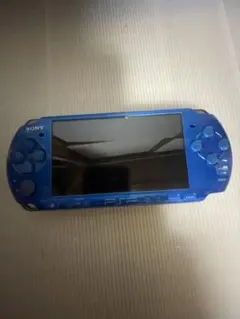PSP 3000 ブルー　ジャンク