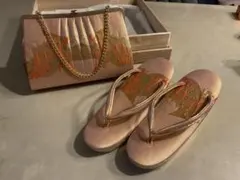 【美品】和装 草履バッグセット