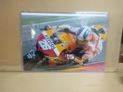 75 オートバイレーサー ダニ・ペドロサ 直筆サイン入り写真 COA証明書付