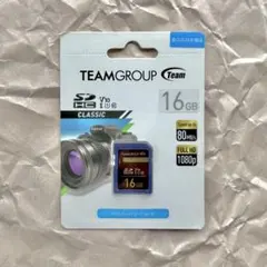 TEAMGROUP SDHC 16GB Class10 新品未開封