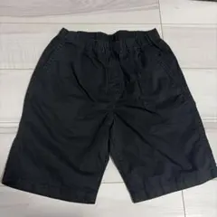 UNIQLO 黒 半ズボン ハーフパンツ 140サイズ