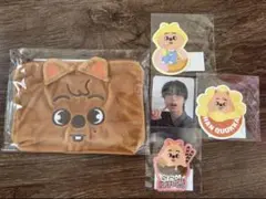 straykids HANQUOKKA ポーチ トレカ シール セット クオッカ - メルカリ