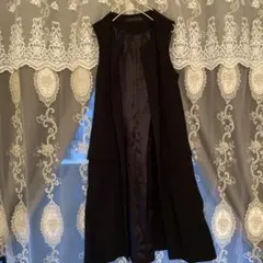 ZARA WOMAN ★ブラック ノースリーブベスト さらっと着やすいかっこいい