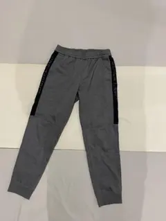 グレー ジャージパンツ サイドストライプ　ブラックレーベルクレストブリッジ