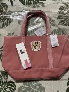 フェイラー　オールドテディ　ワッペントートバッグ ピンク ノベルティ付