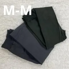 マルコ レッグメイキング カラー 着圧タイツ 2足 M-M グリーン グレーのサムネイル