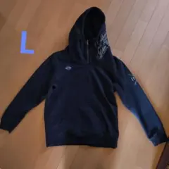 Lサイズ　パーカー　黒　GOTCHA