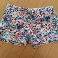 ZARA　花柄ショートパンツ 15/14 (164cm)