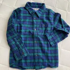 グローバルワークキッズ　チェックシャツ