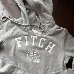 お値下げAbercrombie & Fitch グレー パーカー S