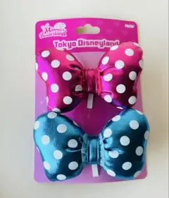 新品◎ディズニーランド　パルパルーザ　ミニーマウス　パッチン　リボン◎入手困難