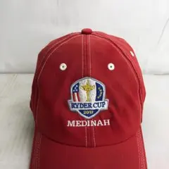 【USA古着】RYDER CUP　アメリカ企業　ビンテージ　6パネルキャップのサムネイル