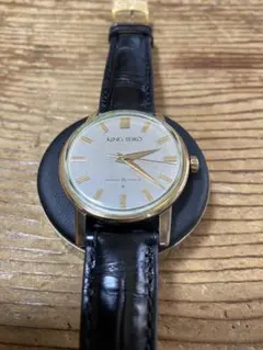 キングセイコー 25石 手巻き 初期型 稼働 KING SEIKO】キングセイコー ファーストモデル 25石 手巻き腕時計