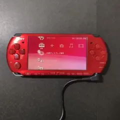 SONY PSP-3000 ラディアンレッド 本体・ACアダプター