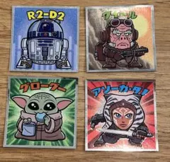スターウォーズ ビックリマンシール 4枚セット