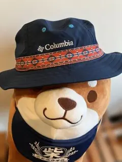 Columbia ネイビー エスニック柄ハット