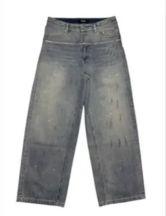 goar.archive ZIPPER WAIST DENIM BLUE L - メルカリ
