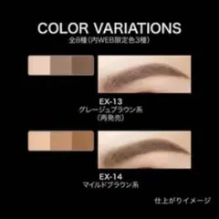 ケイト　デザイニングアイブロウ3D EX-13 眉墨