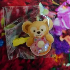 ディズニー　ダッフィー　フィルドウィズジョイ　ヘアクリップ　ダッフィー