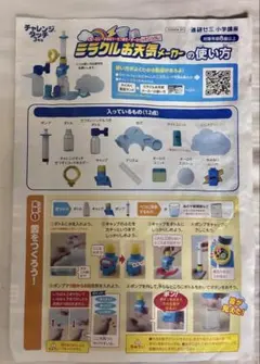 進研ゼミ ミラクルお天気メーカー 知育玩具