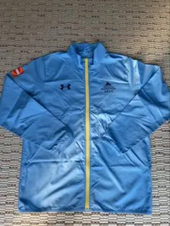Under Armour ライトブルー ウィンドブレーカー横浜マラソン