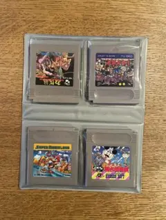 SUPER MARIO LAND他ゲームボーイ用ソフト4本セット