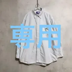 良品　ノースフェイス　パープルレーベル ナナミカ　ストライプボタンダウンシャツ