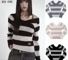 ason ポニー ニット