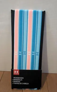 UAヘザー ミニヘッドバンド　アンダーアーマー　ヘアゴム