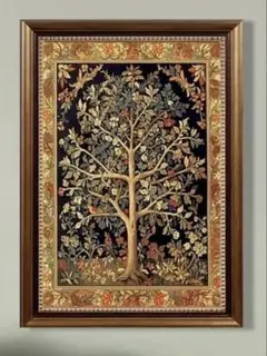 クロスステッチ クロス刺繍 生命の樹 モリス 11CT 絵画風 ライフオブツリー