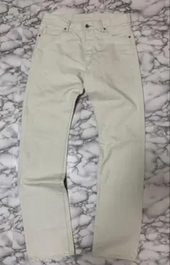 【希少カラー】STEVENSON OVERALL ホワイトデニム