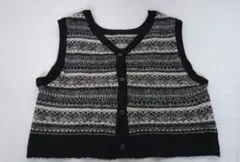 【お値下げしました】niko and...2wayニットベスト 長袖インナー付き