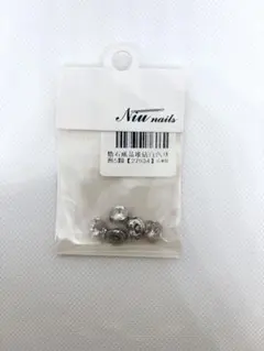 シルバー ネイルパーツ 5個入り