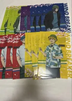 WIND BREAKER クリアファイル ファミマ 7枚セット