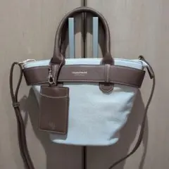 新品 maisonvert tomo ショルダー 2way ホワイト/ブラウンのサムネイル