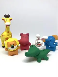 たべっ子どうぶつ ミニフィギュア 全6種 コンプリートセット コレクション