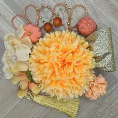 髪飾り　6-647 和装　成人式　卒業式　結婚式　七五三　浴衣