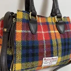 Harris Tweedバッグ チェック